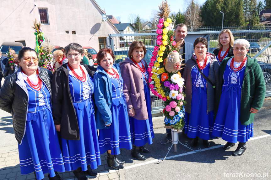 Barwna parada palm wielkanocnych w Głębokiem [ZDJĘCIA]