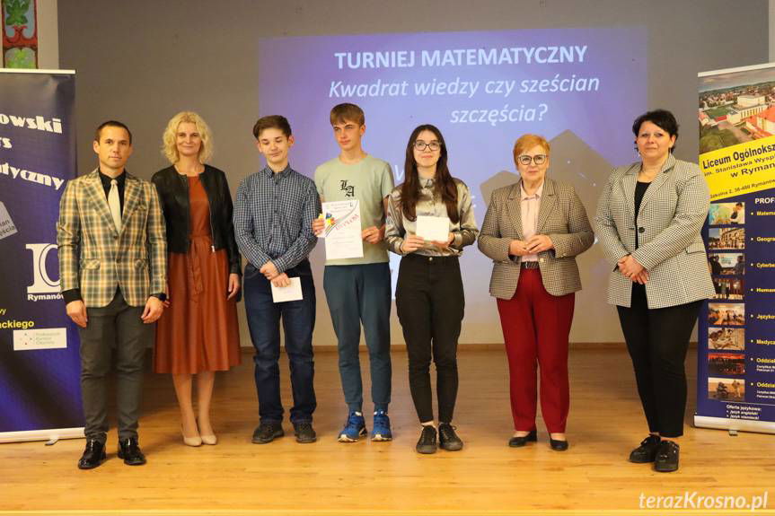Kwadrat wiedzy czy sześcian szczęścia? Konkurs matematyczny w Rymanowie [ZDJĘCIA]