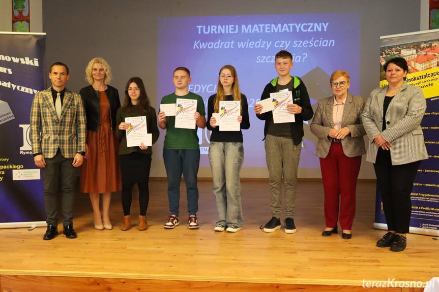 Kwadrat wiedzy czy sześcian szczęścia? Konkurs matematyczny w Rymanowie [ZDJĘCIA]