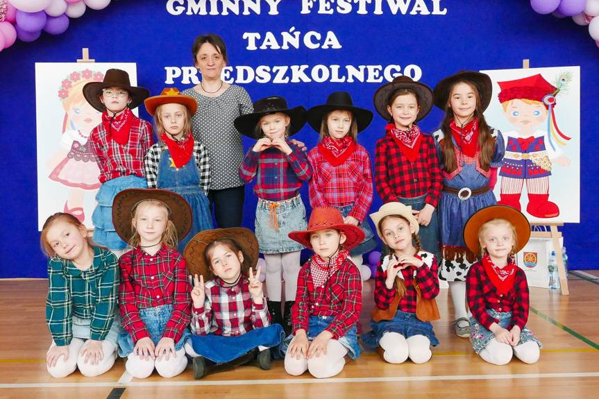 Festiwal Tańca w Gminie Miejsce Piastowe. Mali artyści oczarowali widownię