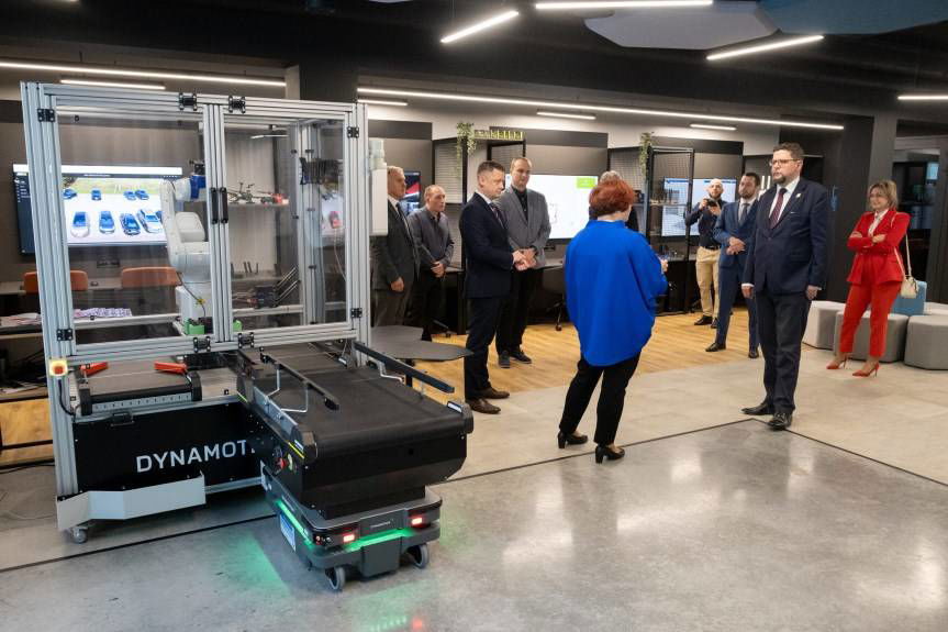 Minister Andrzej Szeptycki gościł w Państwowej Akademii Nauk Stosowanych w Krośnie