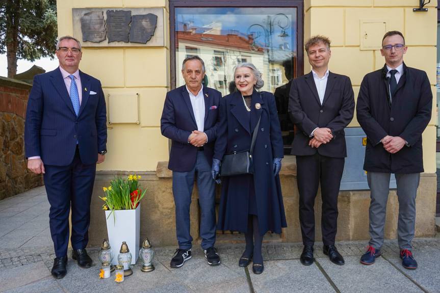 Obchody 82. rocznicy Powstania w Getcie Warszawskim w Krośnie