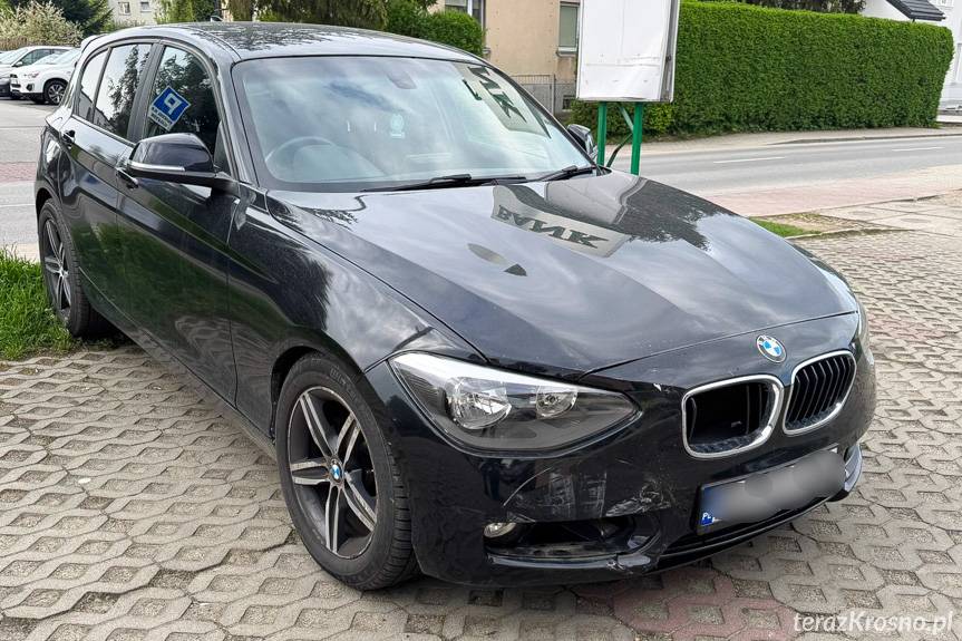 Stłuczka na skrzyżowaniu w Krośnie