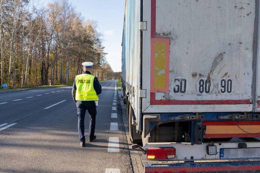 Kierował ciężarówką będąc pijanym