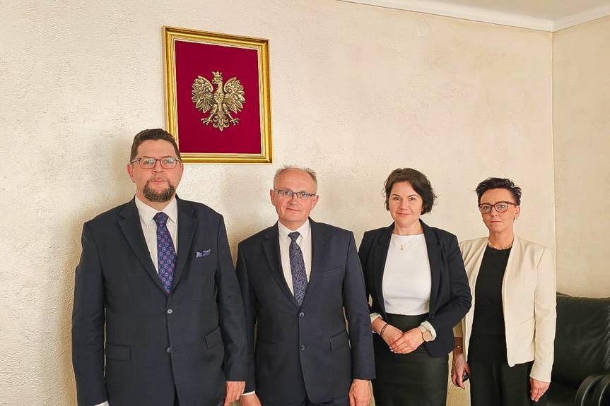 Wiceminister Nauki z wizytą w Korczynie