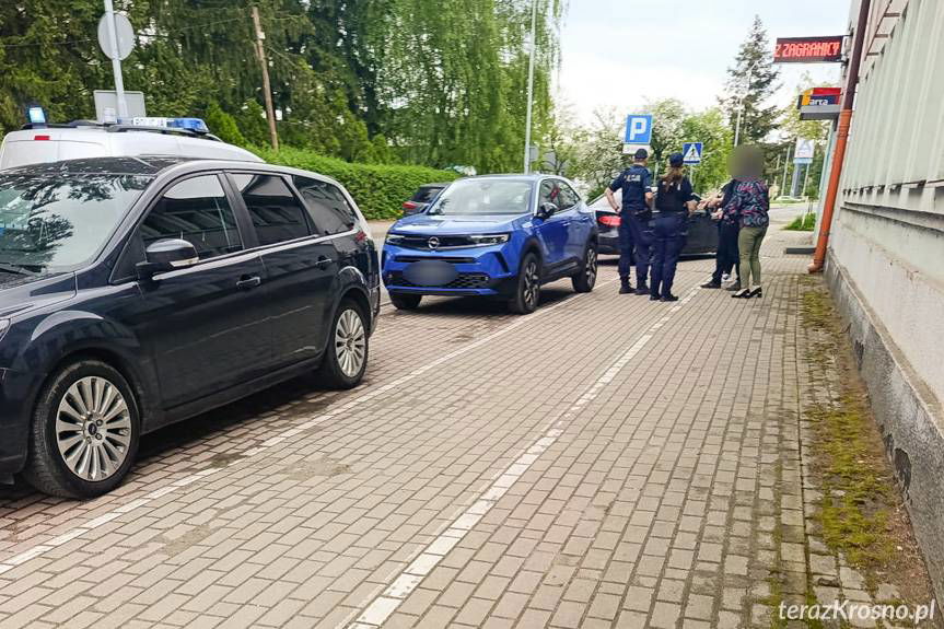 Zderzenie dwóch osobówek w Krośnie