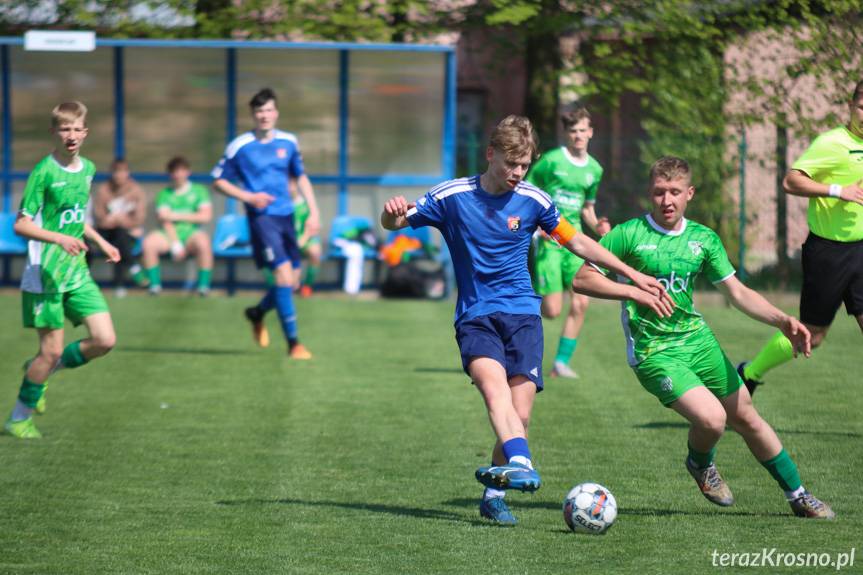 Juniorzy Guzikówki Krosno górą w pojedynku z Przełęczą Dukla [ZDJĘCIA]