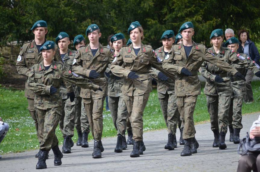 Pokaz musztry paradnej w Rymanowie-Zdroju. Zobacz zdjęcia z 2015 roku