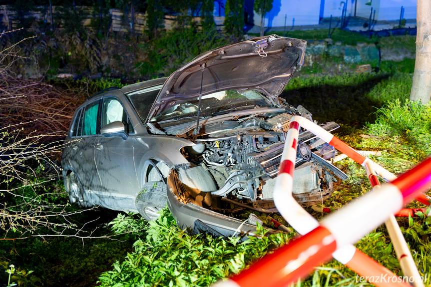 Wypadek w Iwoniczu na Długiej