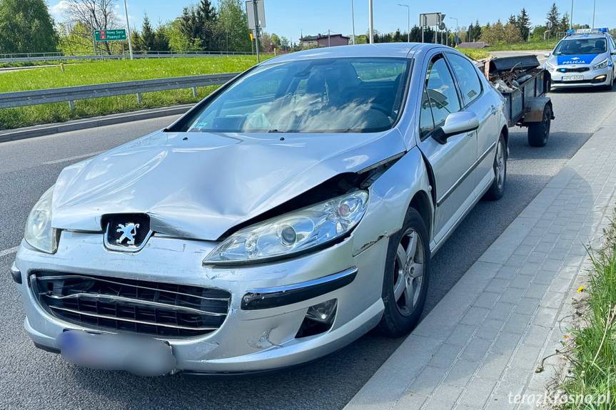 Krosno. Zderzenie czterech samochodów