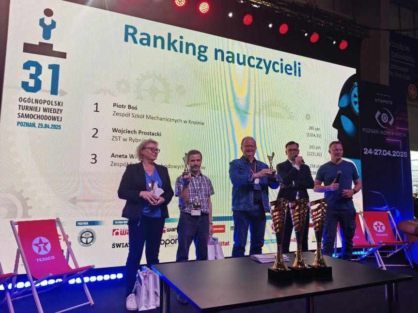 Piotr Boś najlepszym nauczycielem w Polsce