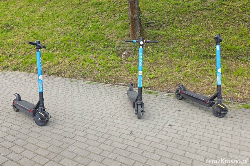 Szybko, wygodnie, ekologicznie. Ruszył sezon na hulajnogi w Krośnie