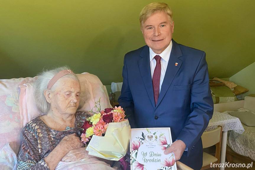 Setne urodziny Marii Mazurek - mieszkanka Krosna z niezwykłą historią