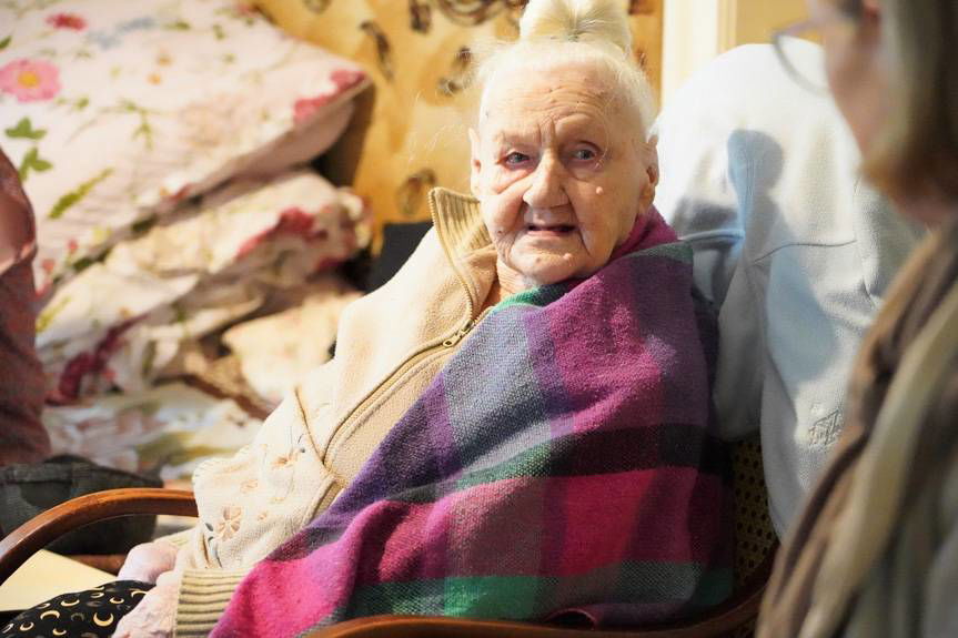 Pani Maria Wilusz z Dobieszyna skończyła 103 lata