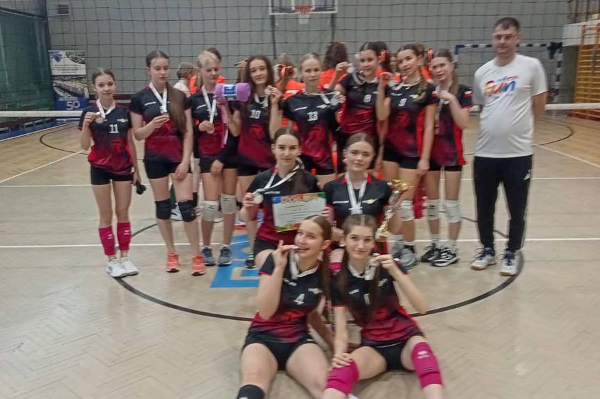 Siatkarki z Dukli wicemistrzyniami Podkarpacia