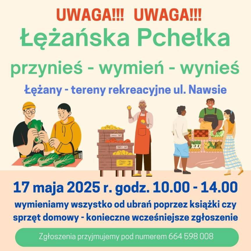 Zaproszenie na Łężańską Pchełkę