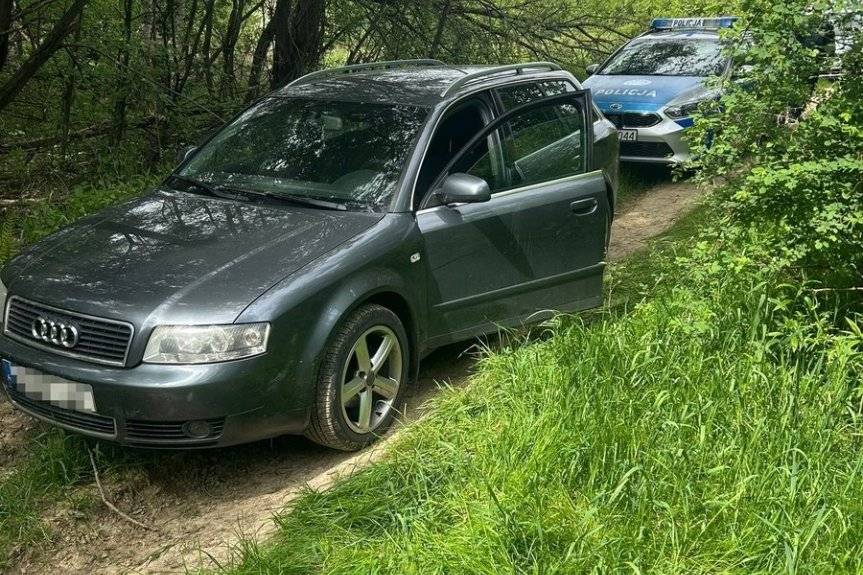 Był pijany i pod wpływem narkotyków. Zatrzymany został po pościgu