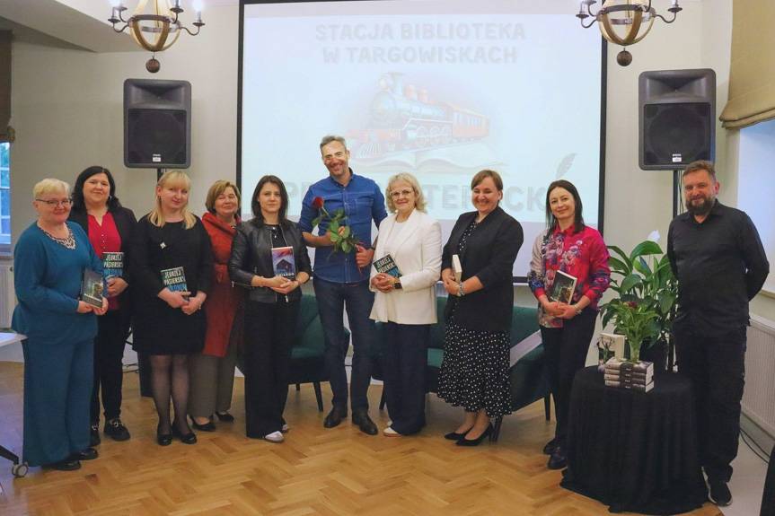 Spotkanie z Jędrzejem Pasierskim w Stacji Biblioteka