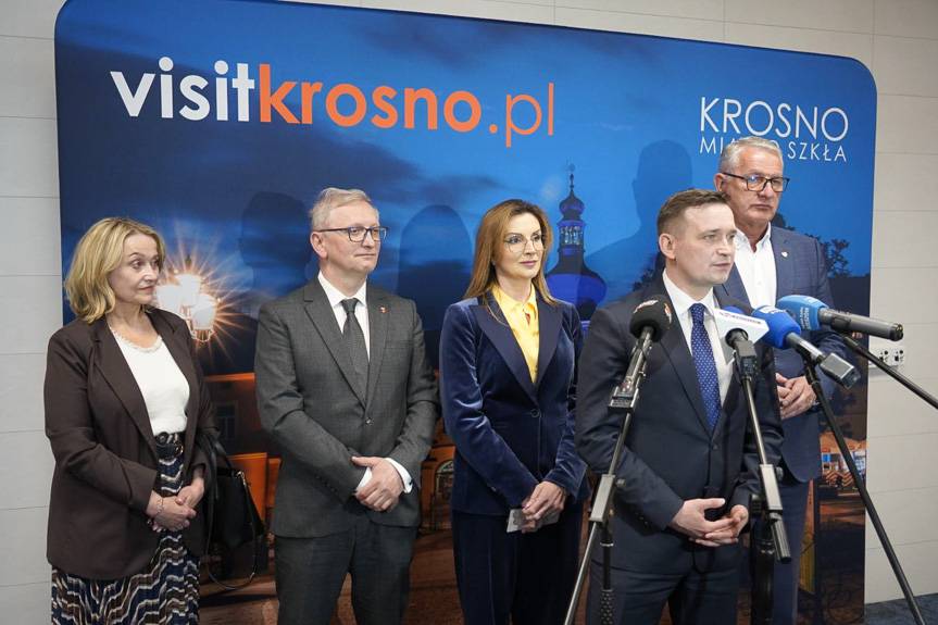 Wiceminister Rozwoju spotkał się z przedsiębiorcami w Krośnie