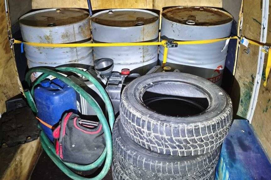 Ukradli paliwo z lokomotywy