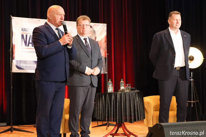 Przemysław Czarnek w Rymanowie: "Jeśli wygra Trzaskowski utoniemy w uścisku niemiecko-rosyjskim"