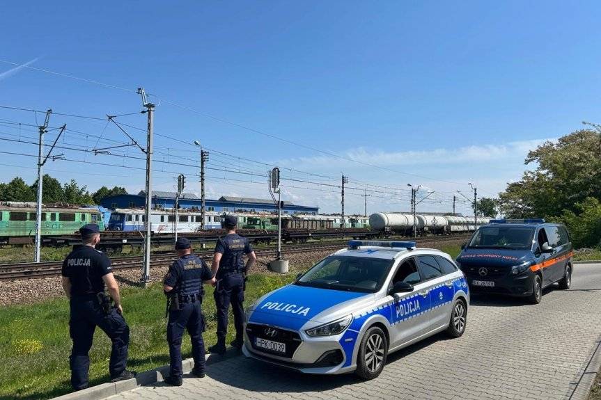 Wspólne działania Policji i Straży Ochrony Kolei