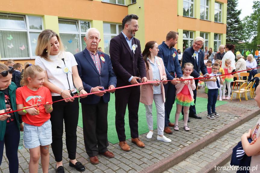 Piknik rodzinny i otwarcie nowego placu zabaw w Przedszkolu Miejskim nr 5 w Krośnie [ZDJĘCIA]