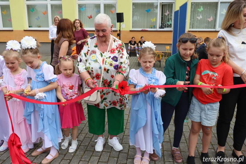 Piknik rodzinny i otwarcie nowego placu zabaw w Przedszkolu Miejskim nr 5 w Krośnie [ZDJĘCIA]