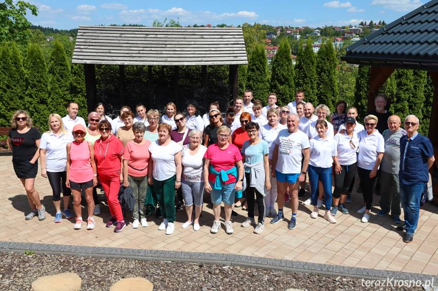 Iwonicz-Zdrój. Bieg po zdrowie z Sanvitu do Pijalni Wód Mineralnych z mistrzynią Renatą Grabską