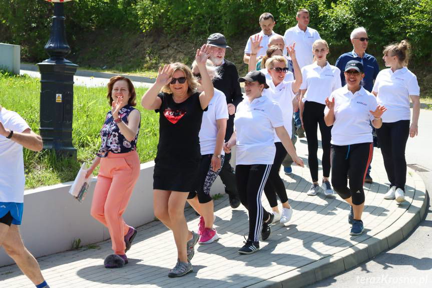 Iwonicz-Zdrój. Bieg po zdrowie z Sanvitu do Pijalni Wód Mineralnych z mistrzynią Renatą Grabską