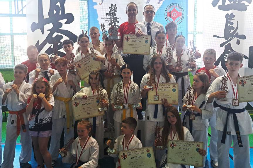 Krośnieński Klub Kyokushin Karate z sukcesem na Mistrzostwach Podkarpacia