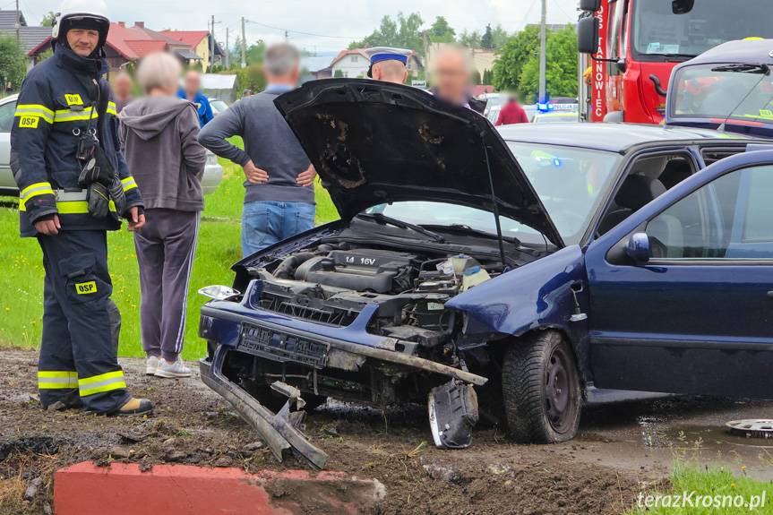 Uderzyła w betonowy przepust