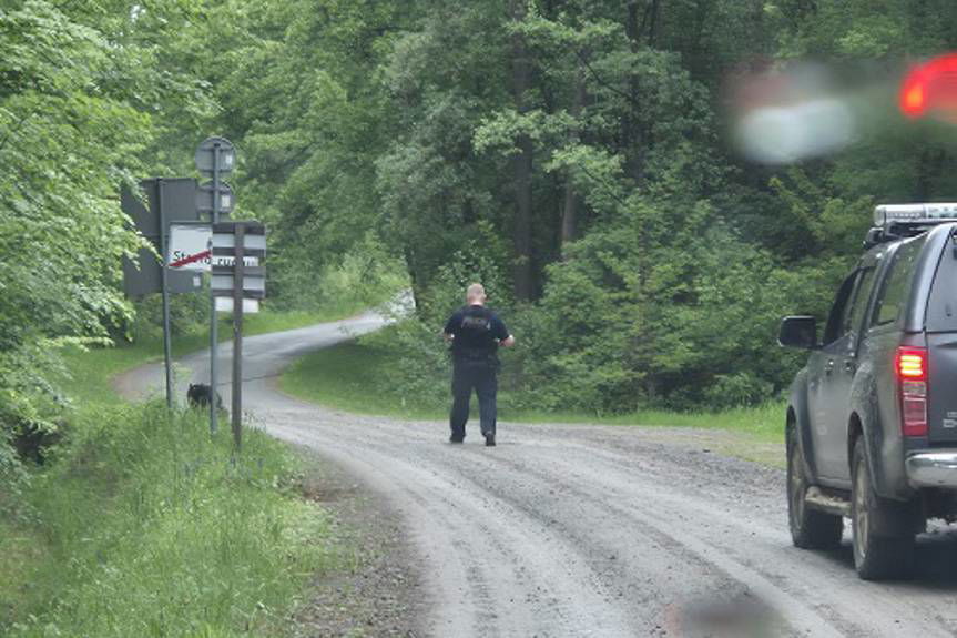 Motocross w lesie i rozbity samochód - majówka oczami służb