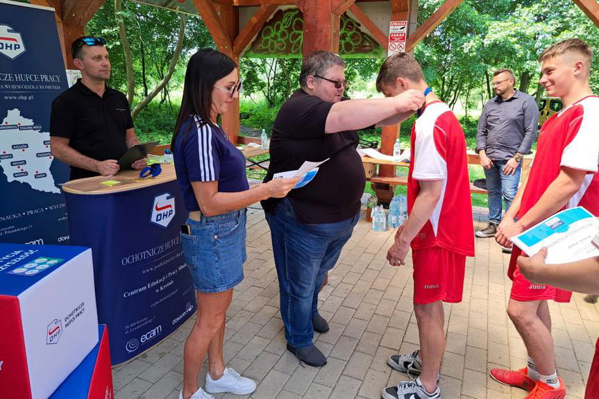 Zadania w trasie i medal na mecie. Sportowe święto młodzieży OHP