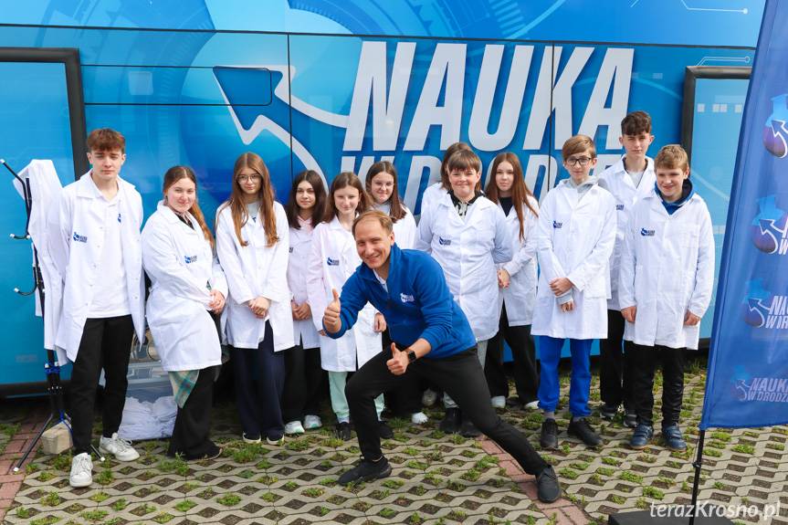 Naukobus Fundacji PGNiG Grupa Orlen zawitał do Wrocanki [ZDJĘCIA]