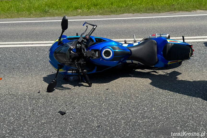 Wypadek w Potoku na DK28