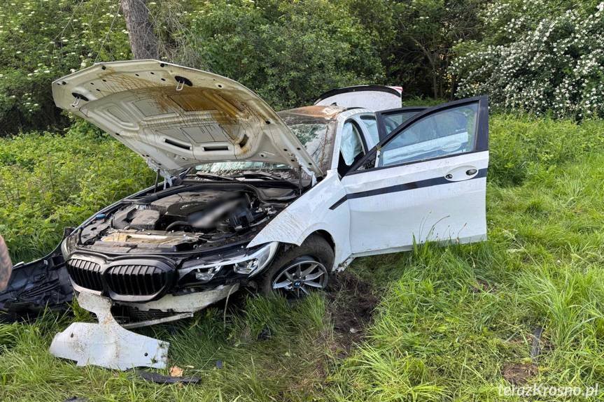 Kolizja na Bieszczadzkiej w Krośnie