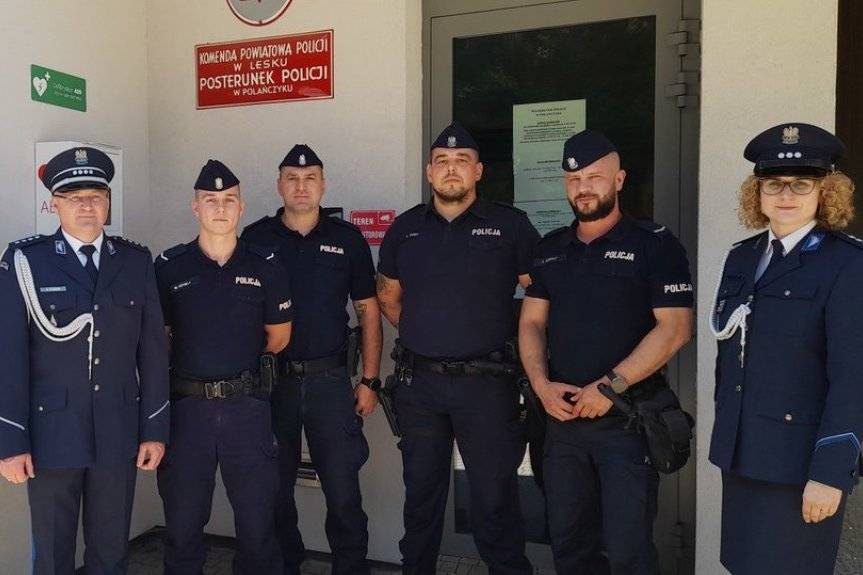 Policjanci Oddziału Prewencji rozpoczęli służbę w Bieszczadach