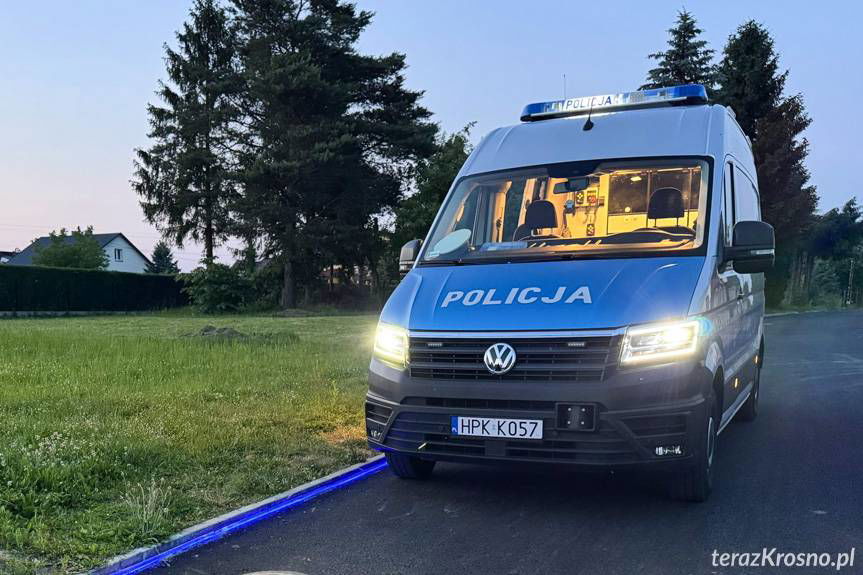 Kolizja w Łężanach