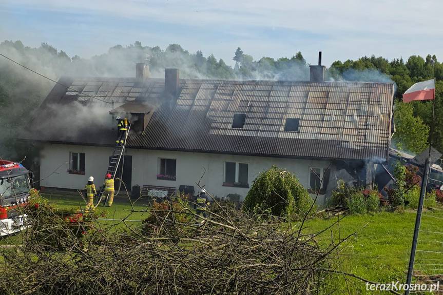 Zbiórka dla pogorzelców z Komborni - dom nie nadaje się do zamieszkania