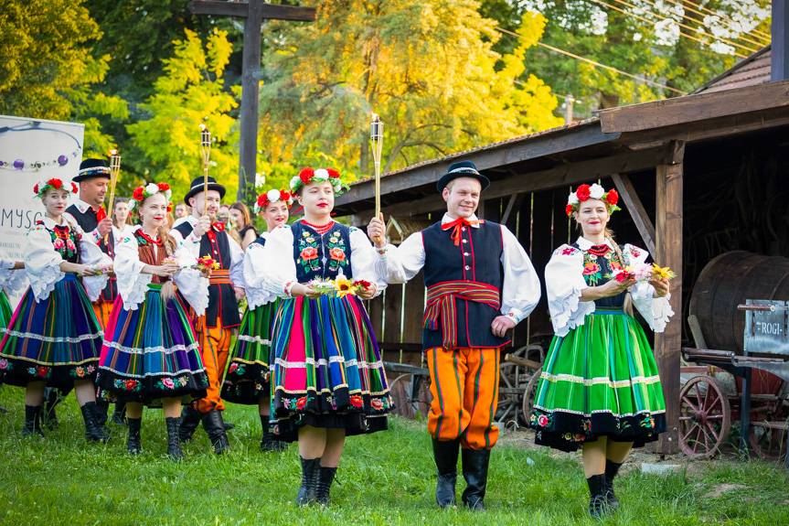 Tradycyjna Sobótka w Rogach