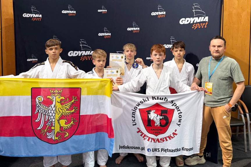 Sukces judoków UKS 15 Krosno