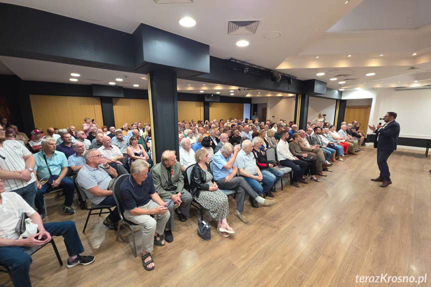 Daniel Obajtek w Krośnie: jedyne co bym chciał, żeby ta zaraza przestała dręczyć kraj i odeszła