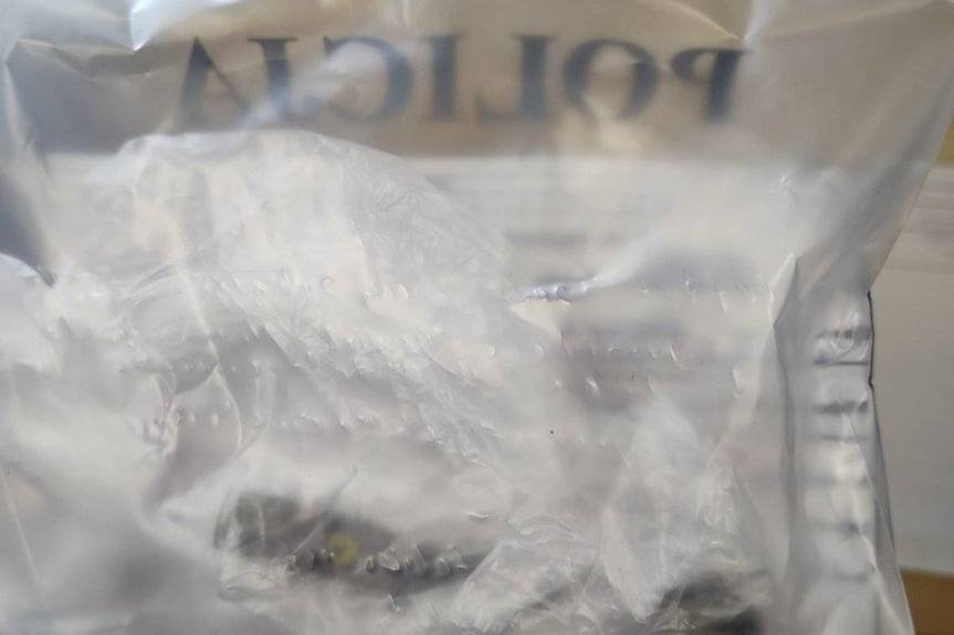 Narkotyki w słoiku w hondzie