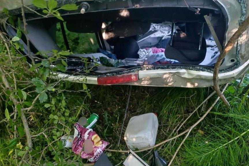 Dachowanie opla w Domaradzu