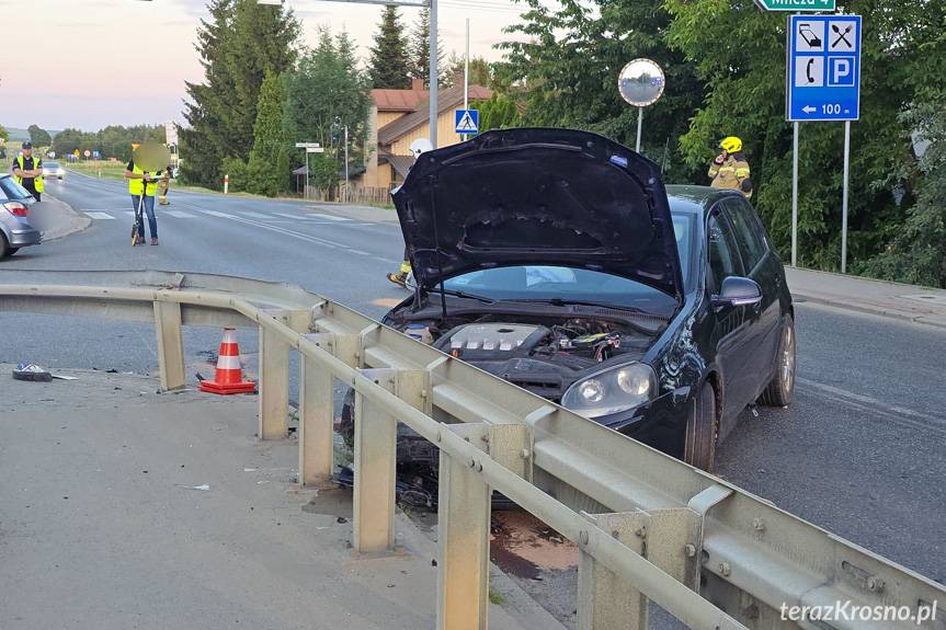 Rymanów. Zderzenie dwóch samochodów