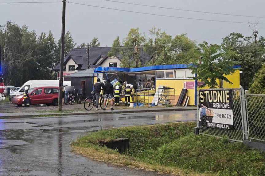 Podkarpaccy strażacy interweniowali 1200 razy po nawałnicach