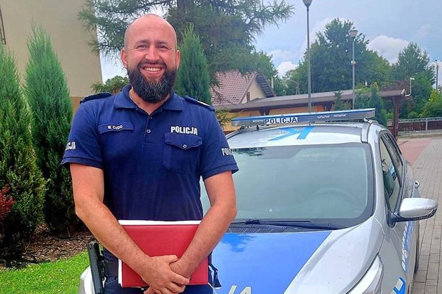 Szybka reakcja dzielnicowego i pomoc w stanie zagrożenia życia