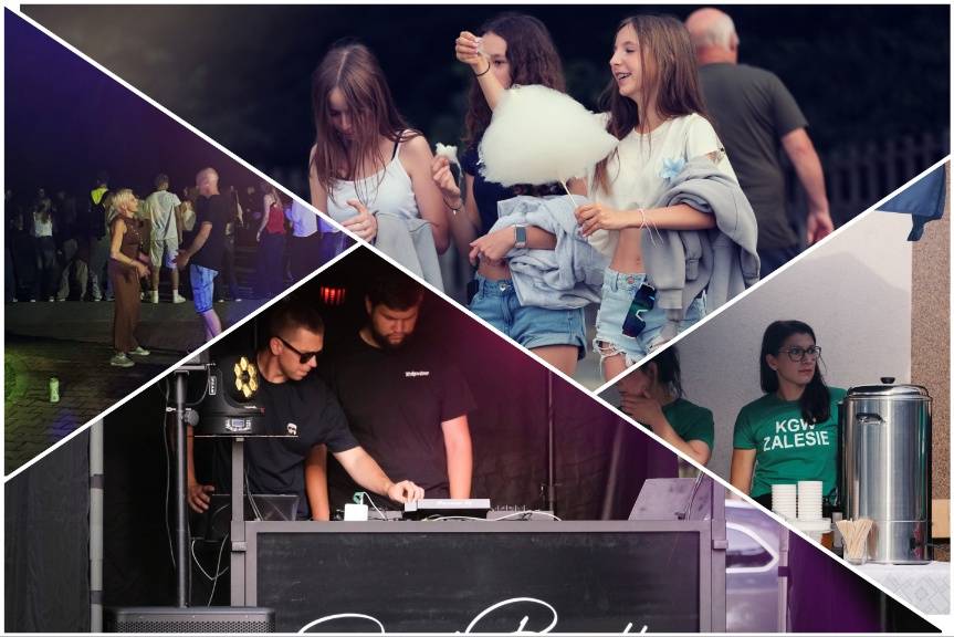 Letni wieczór w Zalesiu pełen muzyki i zabawy