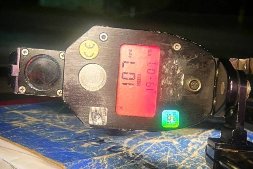 Jechał za szybko - stracił prawo jazdy